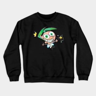 Geometric Cosmo Fairly Odd Parents Crewneck Sweatshirt